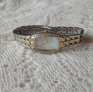 Citizen Mother Of Pearl Eco-Drive Watch- just needs battery